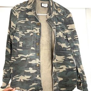 Camo Denim Jacket